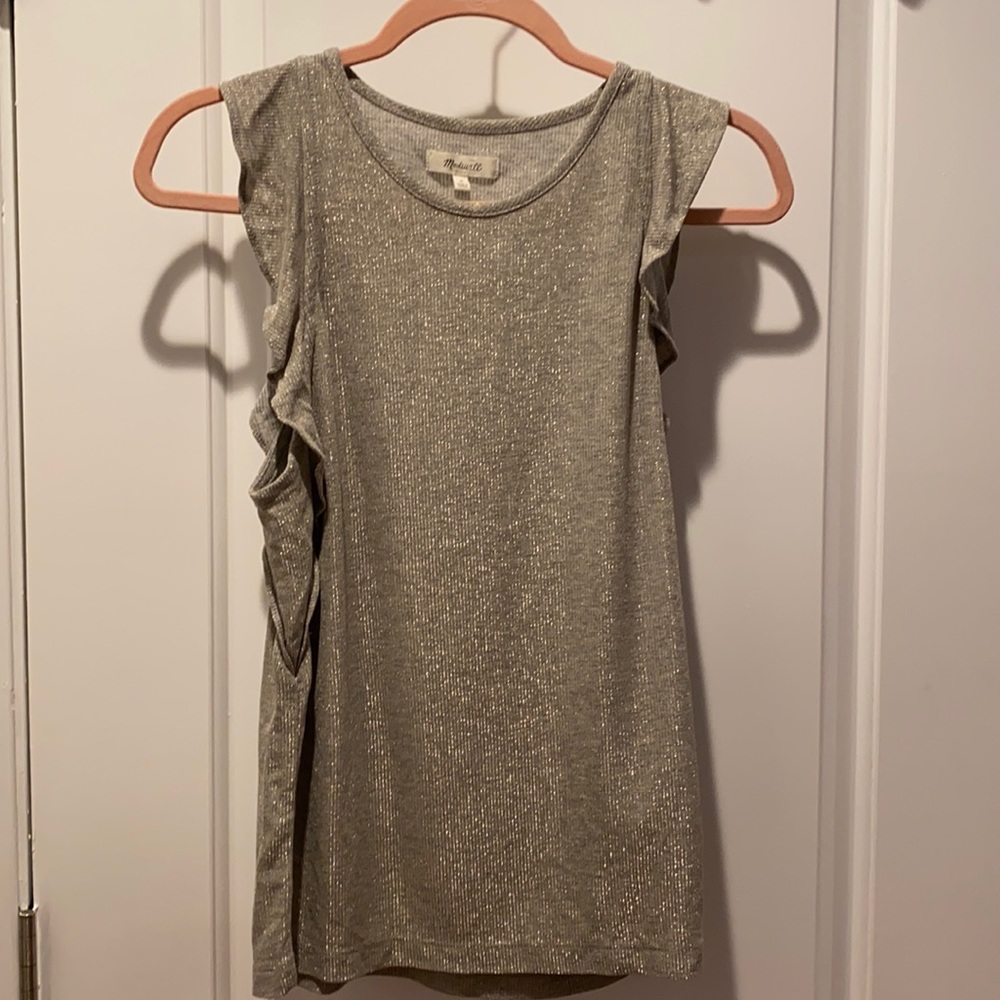 Madewell Brand New Gray Top
